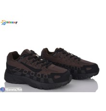 Дитячі кросівки на весну/осінь (8 пар р.36-41) коричневий  "Bessky-Kellaifeng"