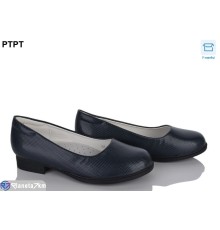 Дитячі туфлі на весну/осінь (8 пар р.31-37) синій  "PTPT"