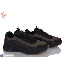 Кросівки чоловічі на весну/осінь (8 пар р.41-46) коричневий  "Jumay"
