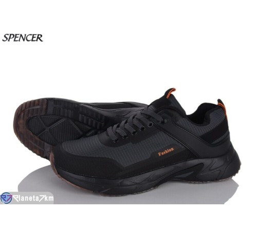Кросівки чоловічі на весну/осінь (8 пар р.41-46) сірий  "Spencer"