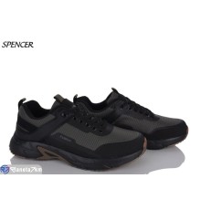 Кросівки чоловічі на весну/осінь (8 пар р.41-46) сірий  "Spencer"