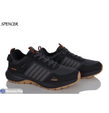 Кросівки чоловічі на весну/осінь (8 пар р.41-46) сірий  "Spencer"
