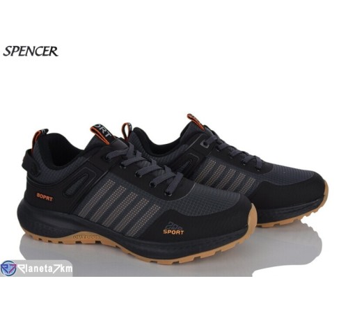 Кросівки чоловічі на весну/осінь (8 пар р.41-46) сірий  "Spencer"
