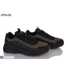 Кросівки чоловічі на весну/осінь (8 пар р.41-46) коричневий  "Spencer"