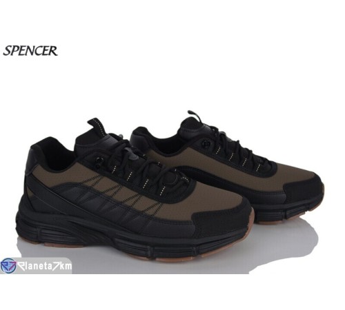 Кросівки чоловічі на весну/осінь (8 пар р.41-46) коричневий  "Spencer"