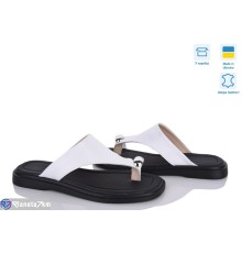 Шлепки жіночі на літо (8 пар р.36-40) білий  "STELUSA"