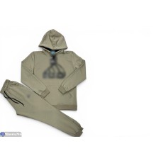 Спортивний костюм на весну/осінь (5 шт. р.сетка M-3XL) зелений  "Peton"