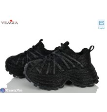 Кросівки жіночі на весну/осінь (8 пар р.36-41) чорний  "Veagia-ADA"
