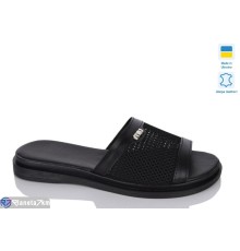 Шлепки жіночі на літо (6 пар р.36-40) чорний  "LIKA"