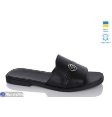 Шлепки жіночі на літо (6 пар р.36-40) чорний  "LIKA"