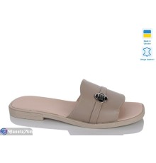 Шлепки жіночі на літо (6 пар р.36-40) бежевий  "LIKA"