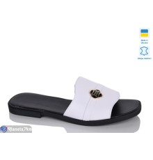 Шлепки жіночі на літо (6 пар р.36-40) білий  "LIKA"