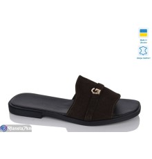 Шлепки жіночі на літо (6 пар р.36-40) коричневий  "LIKA"