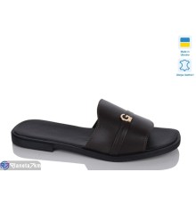 Шлепки жіночі на літо (6 пар р.36-40) коричневий  "LIKA"