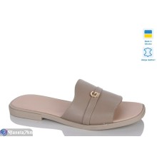 Шлепки жіночі на літо (6 пар р.36-40) бежевий  "LIKA"