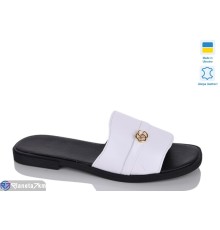 Шлепки жіночі на літо (6 пар р.36-40) білий  "LIKA"
