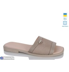 Шлепки жіночі на літо (6 пар р.36-40) коричневий  "LIKA"