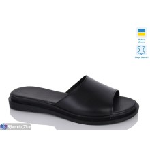 Шлепки жіночі на літо (6 пар р.36-40) чорний  "LIKA"