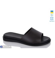 Шлепки жіночі на літо (6 пар р.36-40) коричневий  "LIKA"