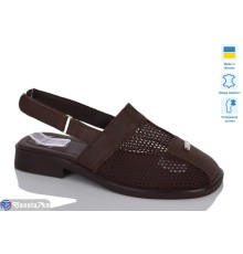 Босоніжки жіночі на літо (6 пар р.36-41) коричневий  "LIKA"
