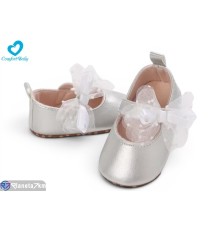 Пінетки дитячі на весну/осінь (6 пар р.11-13) срібний  "Comfort-baby"
