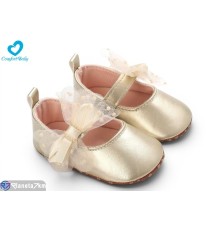 Пінетки дитячі на весну/осінь (6 пар р.11-13) золотий  "Comfort-baby"
