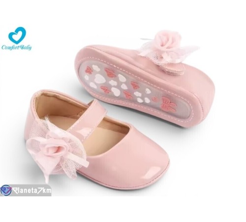 Пінетки дитячі на весну/осінь (6 пар р.11-13) рожевий  "Comfort-baby"