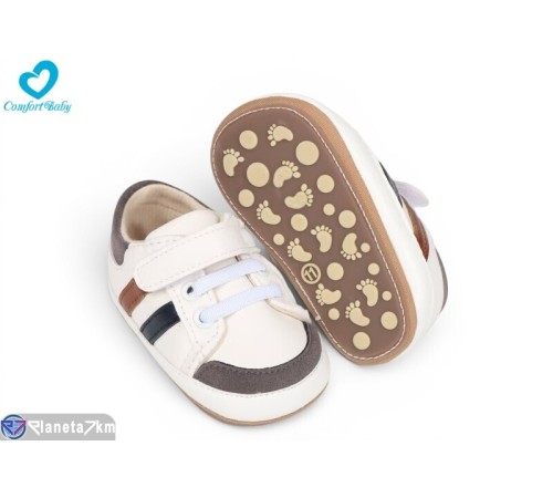 Пінетки дитячі на весну/осінь (6 пар р.11-13) білий  "Comfort-baby"