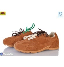 Кросівки жіночі на весну/осінь (6 пар р.36-40) коричневий  "Mei De Li"