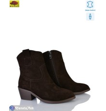 Черевики жіночі на весну/осінь (6 пар р.36-40) коричневий  "Mei De Li"