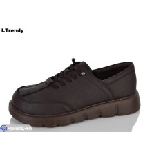 Туфлі жіночі на весну/осінь (8 пар р.36-41) коричневий  "Trendy"