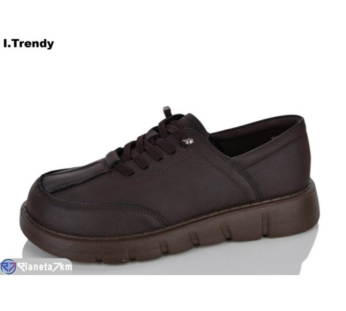 Туфлі жіночі на весну/осінь (8 пар р.36-41) коричневий  "Trendy"