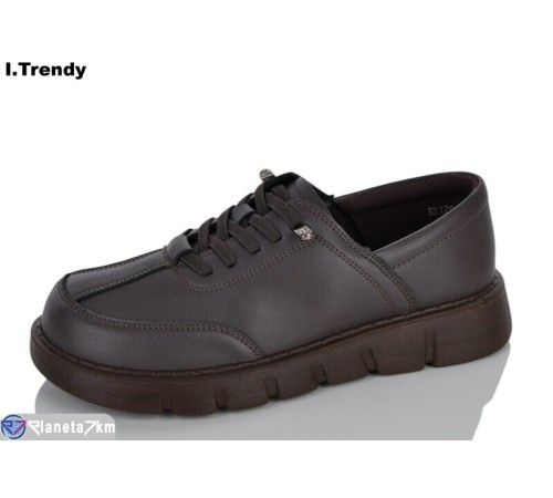 Туфлі жіночі на весну/осінь (8 пар р.36-41) коричневий  "Trendy"