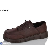 Туфлі жіночі на весну/осінь (8 пар р.36-41) коричневий  "Trendy"