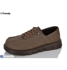 Туфлі жіночі на весну/осінь (8 пар р.36-41) коричневий  "Trendy"