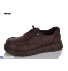 Туфлі жіночі на весну/осінь (8 пар р.36-41) коричневий  "Trendy"