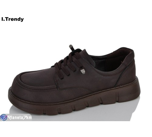 Туфлі жіночі на весну/осінь (8 пар р.36-41) коричневий  "Trendy"