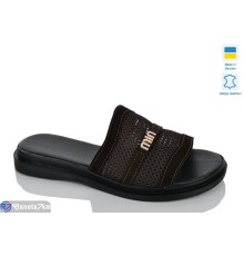 Шлепки жіночі на літо (6 пар р.36-40) коричневий  "LIKA"