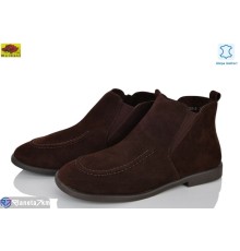 Черевики жіночі на весну/осінь (8 пар р.36-40) коричневий  "Mei De Li"