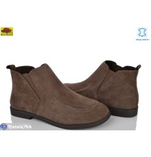 Черевики жіночі на весну/осінь (8 пар р.36-40) коричневий  "Mei De Li"