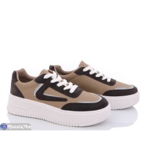 Кросівки жіночі на весну/осінь (8 пар р.36-41) коричневий  "Normashoes"