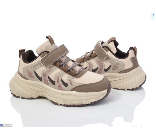 Дитячі кросівки на весну/осінь (8 пар р.32-37) коричневий  "Normashoes"
