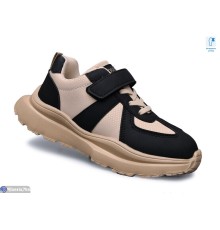 Дитячі кросівки на весну/осінь (8 пар р.33-38) чорний  "Normashoes"