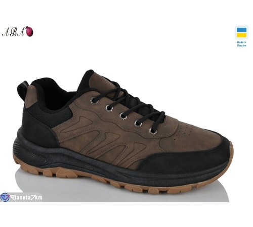 Кросівки чоловічі на весну/осінь (8 пар р.40-45) коричневий  "Aba"