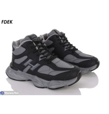 Дитячі кросівки на весну/осінь (8 пар р.36-41) сірий  "FDEK"