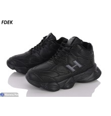 Дитячі кросівки на весну/осінь (8 пар р.36-41) чорний  "FDEK"