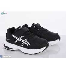 Дитячі кросівки на весну/осінь (8 пар р.32-37) чорний  "BBT"