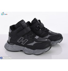 Дитячі кросівки на весну/осінь (8 пар р.32-37) чорний  "BBT"