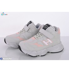 Дитячі кросівки на весну/осінь (8 пар р.32-37) сірий  "BBT"