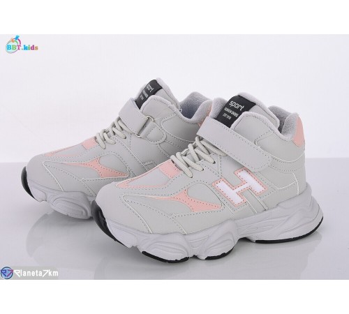 Дитячі кросівки на весну/осінь (8 пар р.32-37) сірий  "BBT"